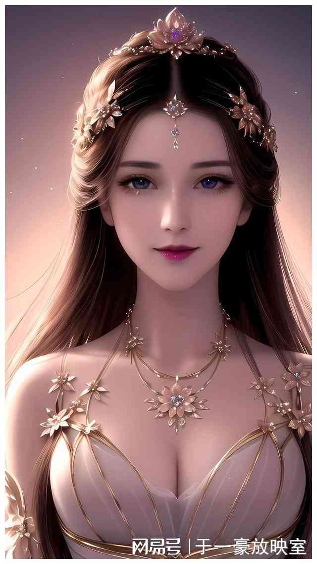 ai绘画文案高级感美女