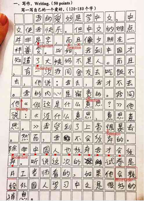 中文ai写作语法大全