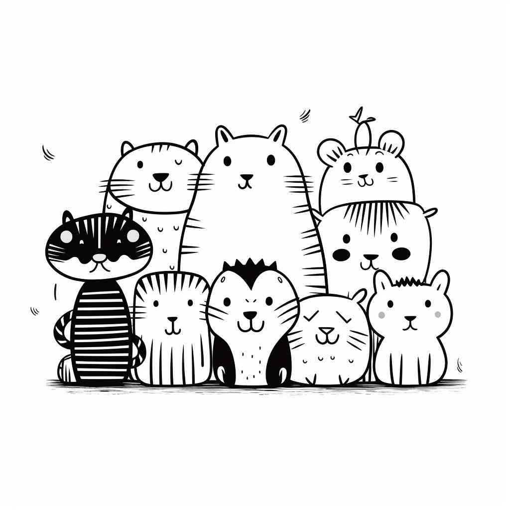 动物ai绘画作品文案