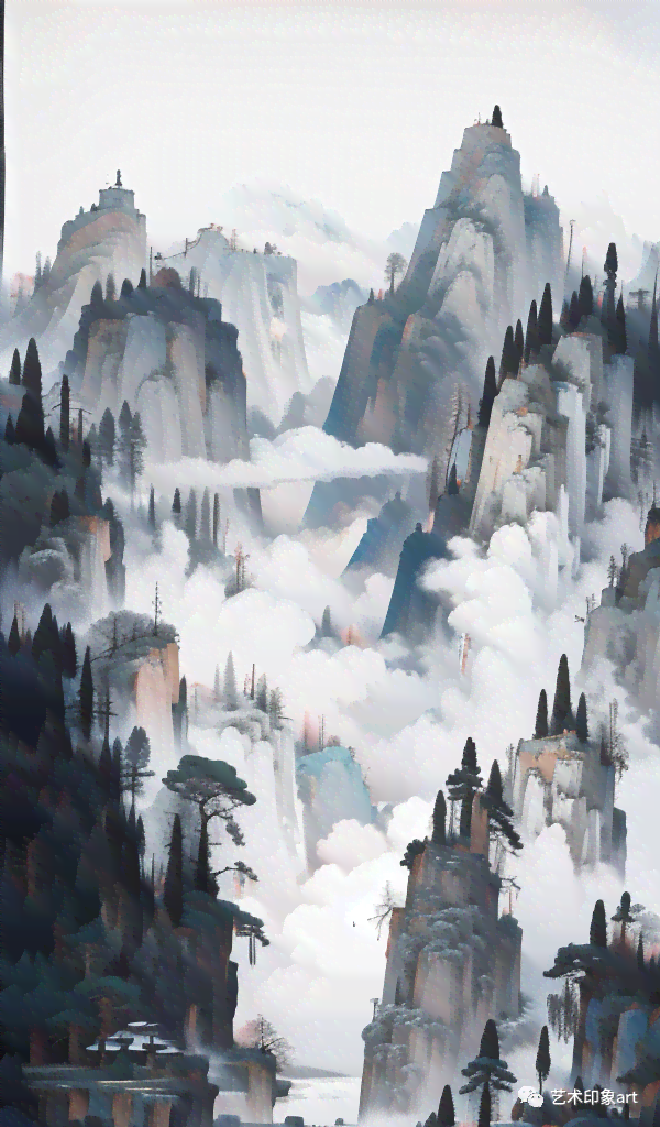 ai水墨中国国画创作