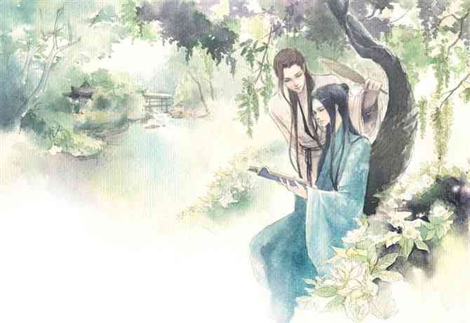 古风ai绘画的文案怎么写