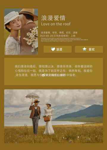 ai旅拍文案男人怎么写