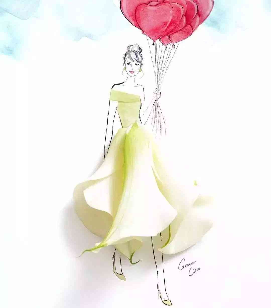 ai绘画二次元花瓣飘落文案