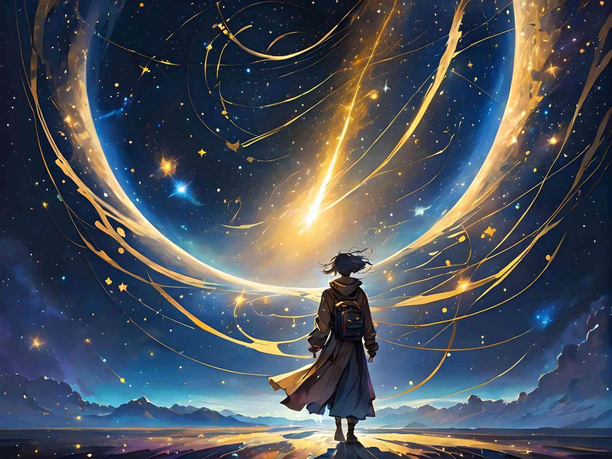 当下ai自主创作的画作