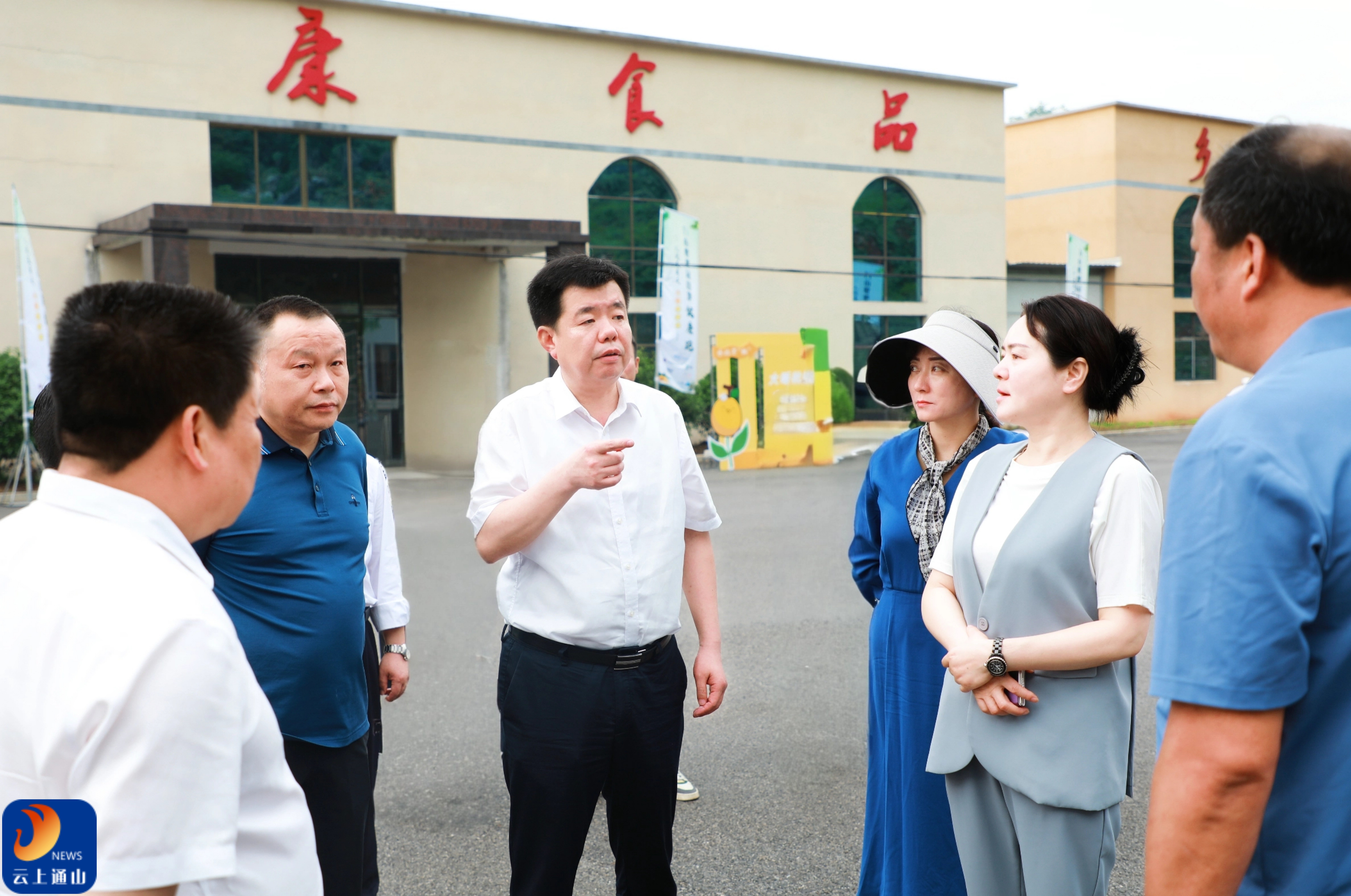 吴涛实地督导第七届通山•大畈枇杷旅游季筹备工作