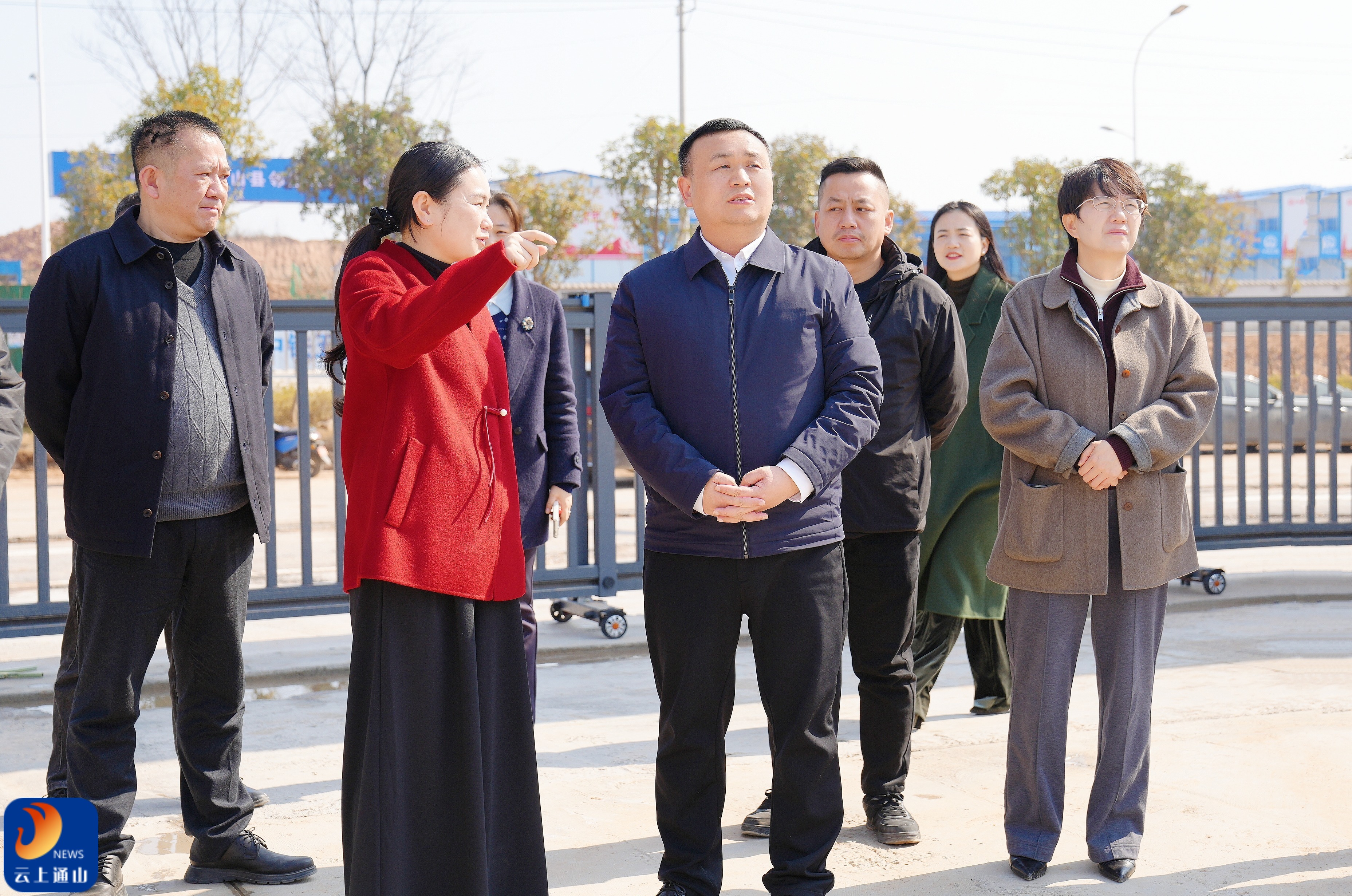 王功辉调研督办开发区项目建设并开展节前安全生产综合检查