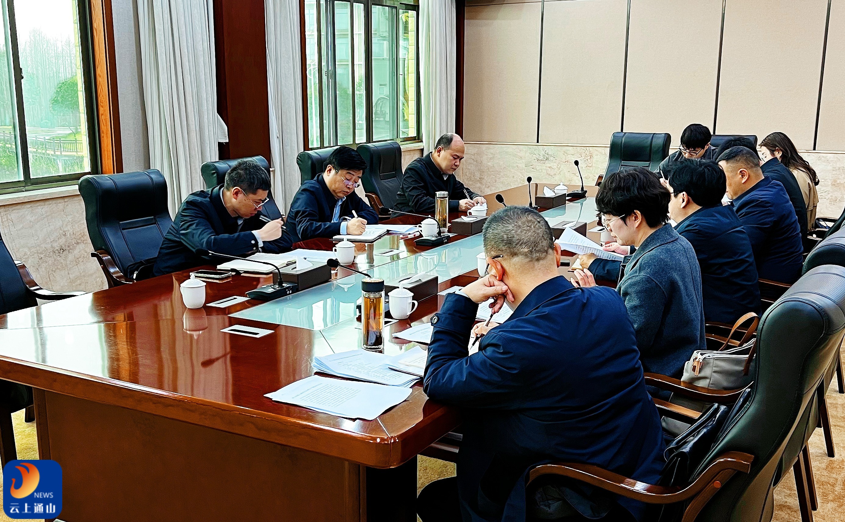 省经信厅领导来通山县调研工业经济发展情况