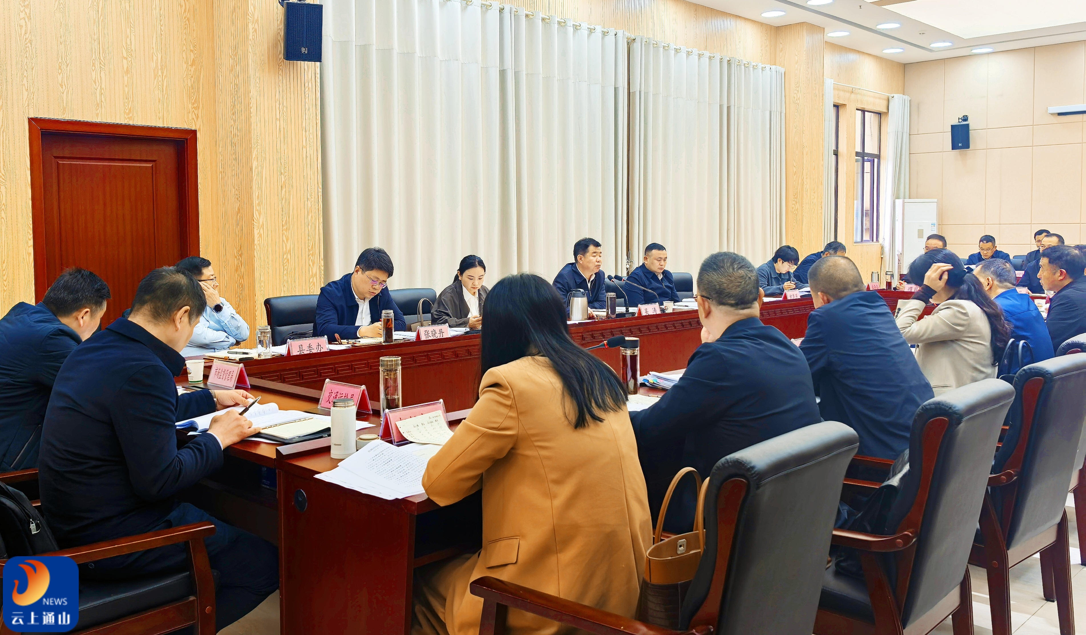 吴涛主持召开全县一季度经济运行分析研判暨“开好局、起好步”工作推进会