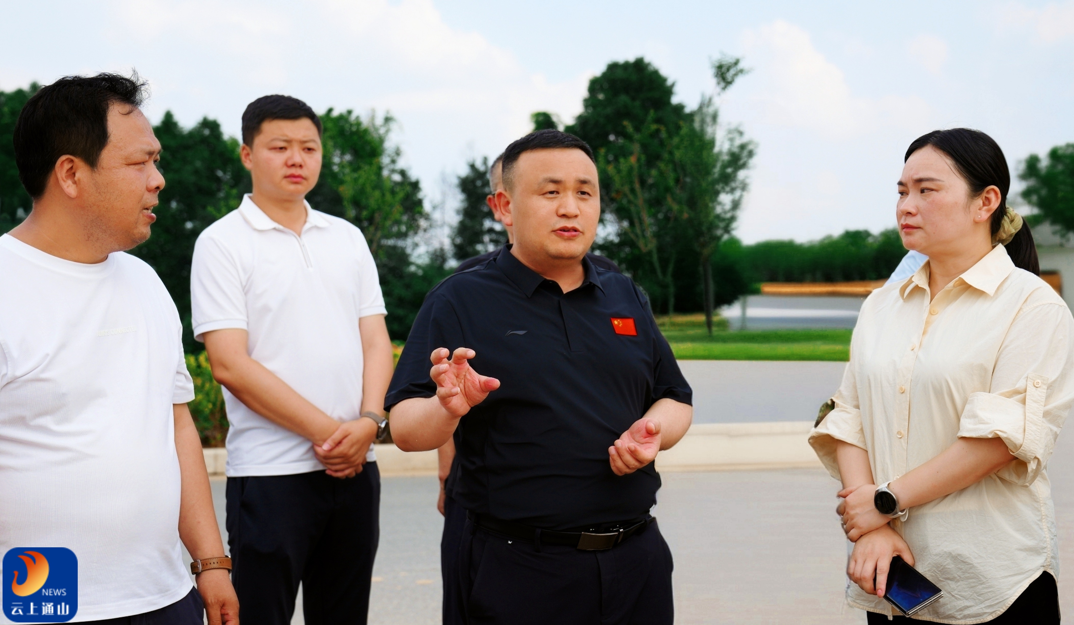 王功辉督办电子信息产业园重点项目建设时强调 全力攻坚 优化服务 推动重点项目早建成早投产