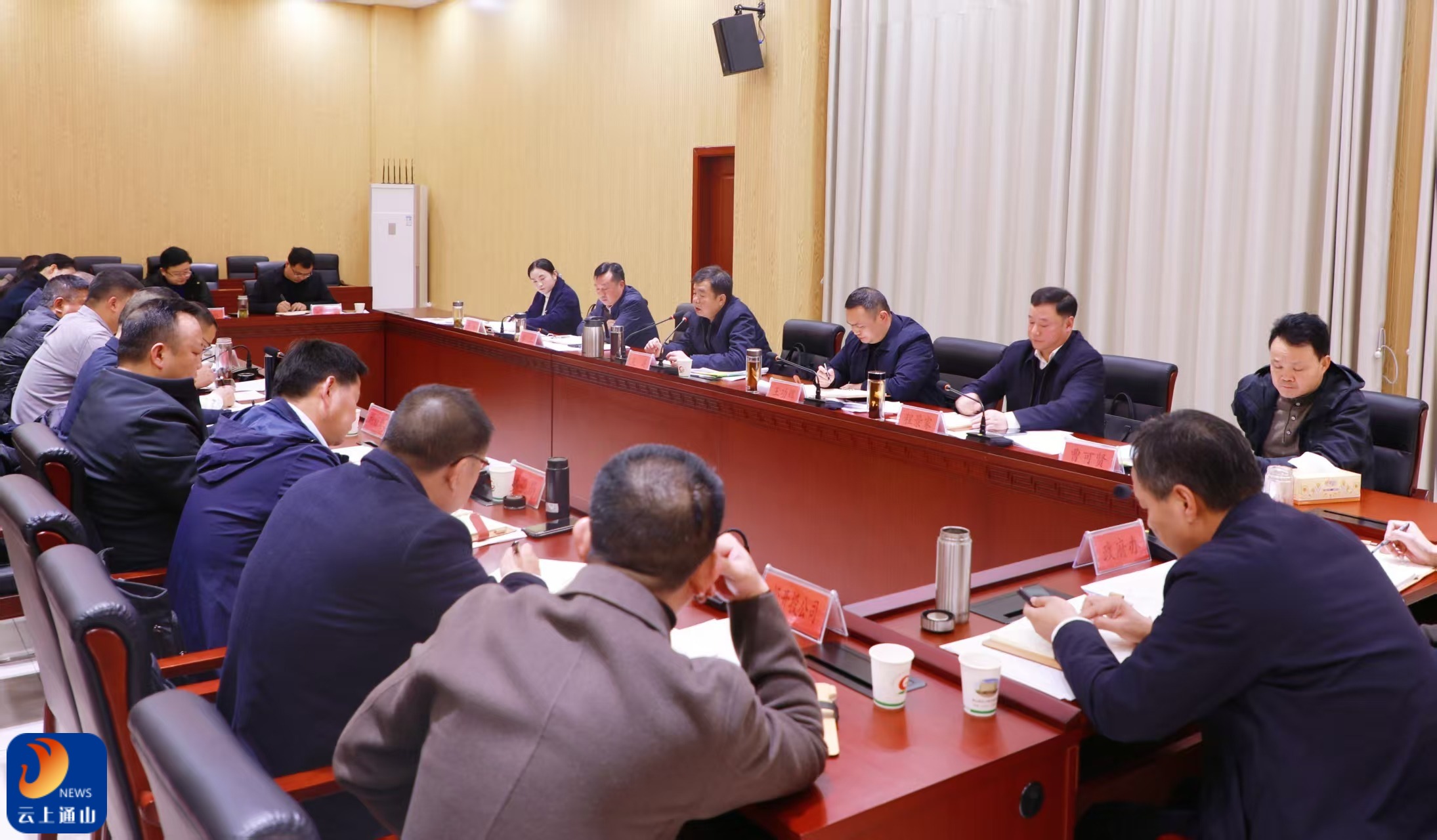 吴涛主持召开通山县电子信息产业园建设情况督办专题会时强调：强化系统思维 奋力打造高质量发展新引擎