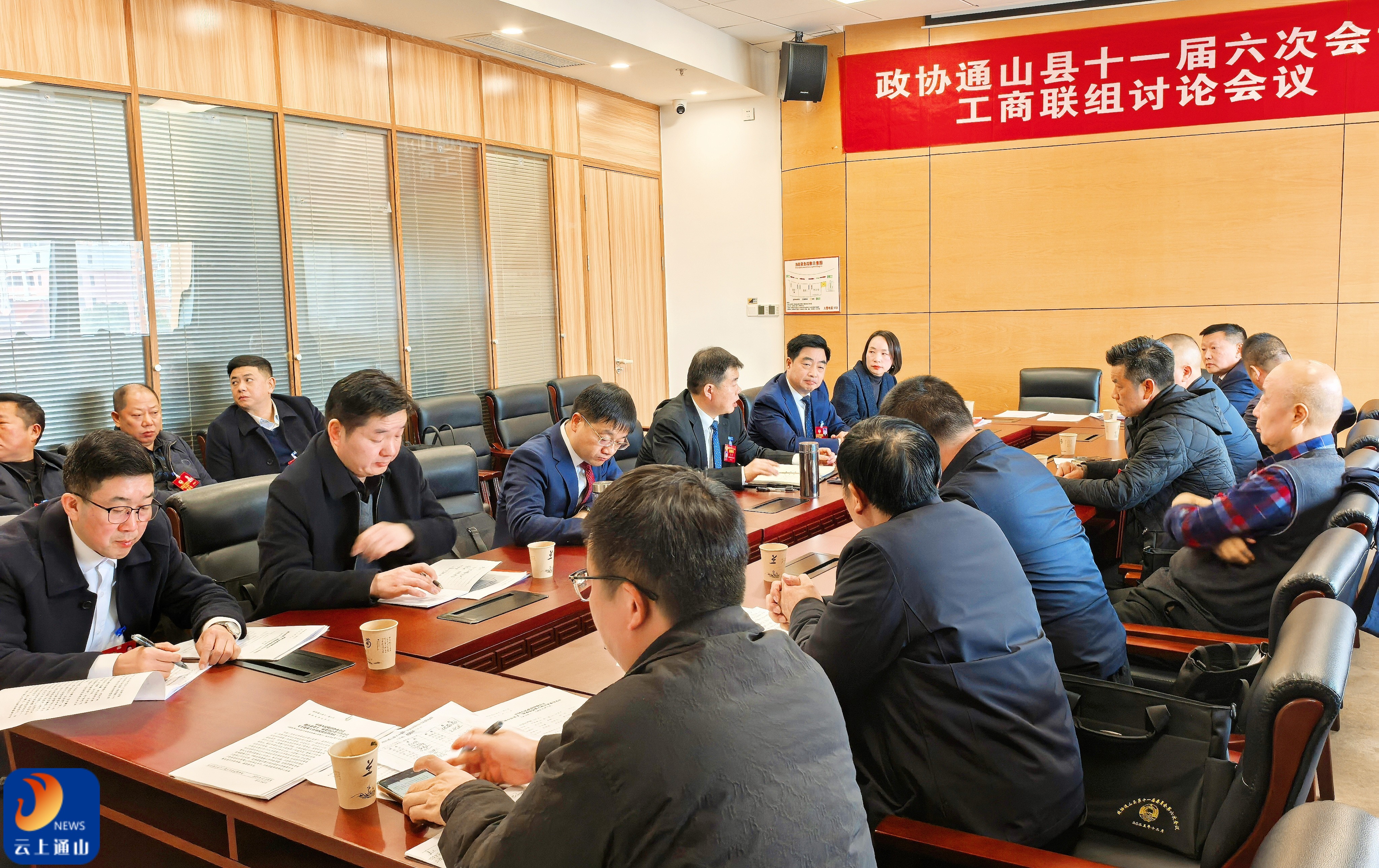 【聚焦通山两会】吴涛参加县政协工商联组讨论时强调：凝聚共识 汇聚合力 携手推动通山高质量发展