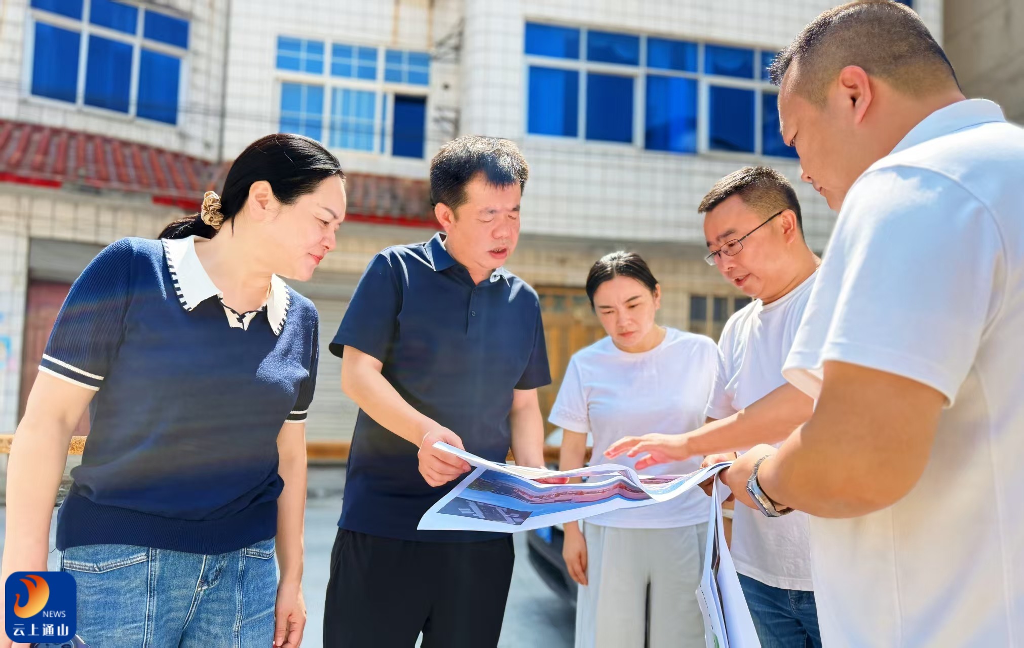 吴涛调研督导全县交通及城市重点项目建设